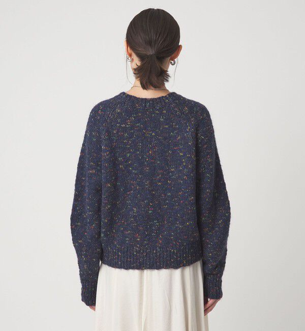 UNITED ARROWS green label relaxing「ミックスヤーン プルオーバー ニット」|ニット・セーター|