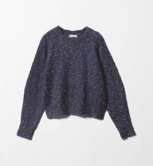 UNITED ARROWS green label relaxing「ミックスヤーン プルオーバー ニット」|ニット・セーター|