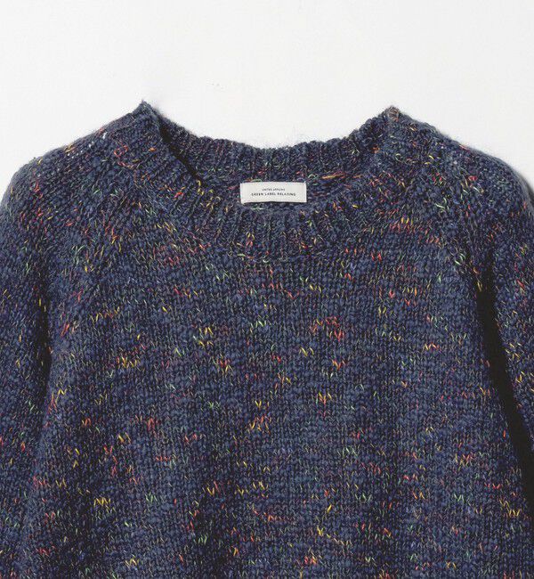 UNITED ARROWS green label relaxing「ミックスヤーン プルオーバー ニット」|ニット・セーター|