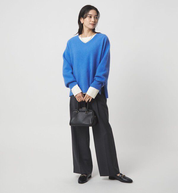 UNITED ARROWS green label relaxing「ドッキング カフス ロングスリーブ プルオーバー カットソー」|Tシャツ・カットソー|