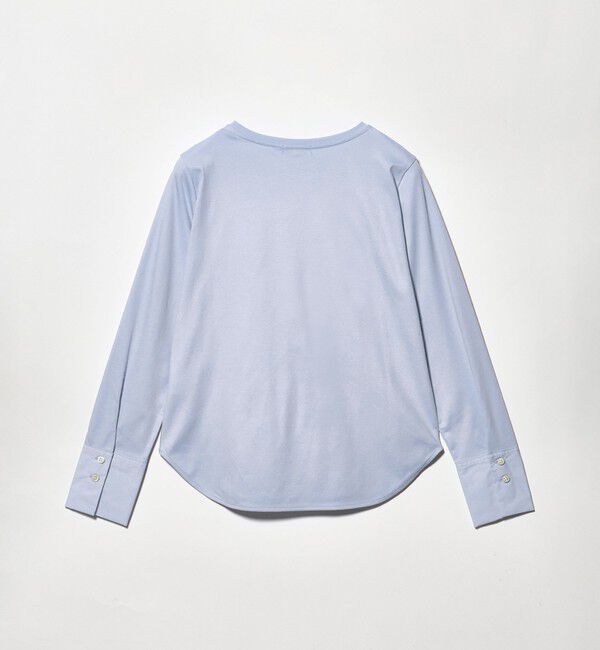 UNITED ARROWS green label relaxing「ドッキング カフス ロングスリーブ プルオーバー カットソー」|Tシャツ・カットソー|