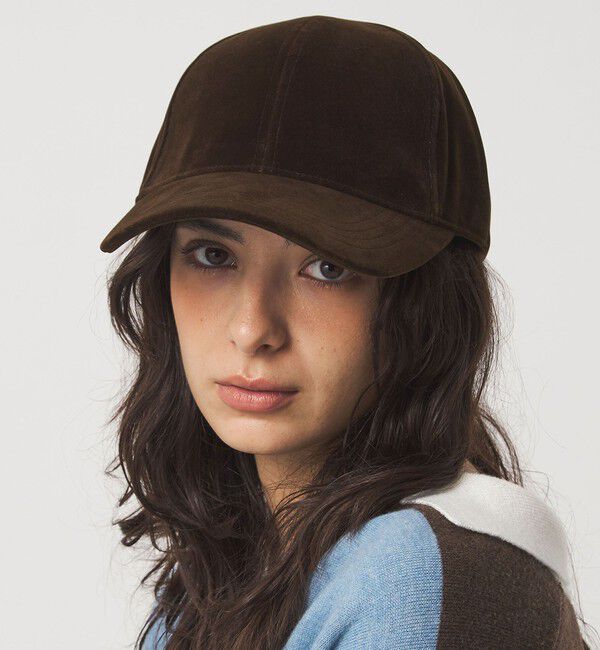 UNITED ARROWS green label relaxing「起毛バイザー キャップ / 帽子」|キャップ・キャスケット|