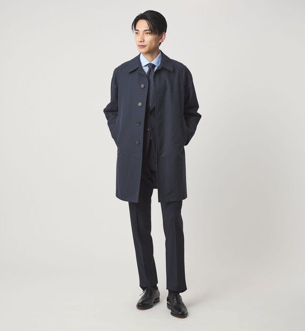 UNITED ARROWS green label relaxing「A+ Pミノテック 2WAY ステンカラーコート -撥水・防風・保温・吸湿発熱・ライナー取外し可-」|ステンカラーコート|