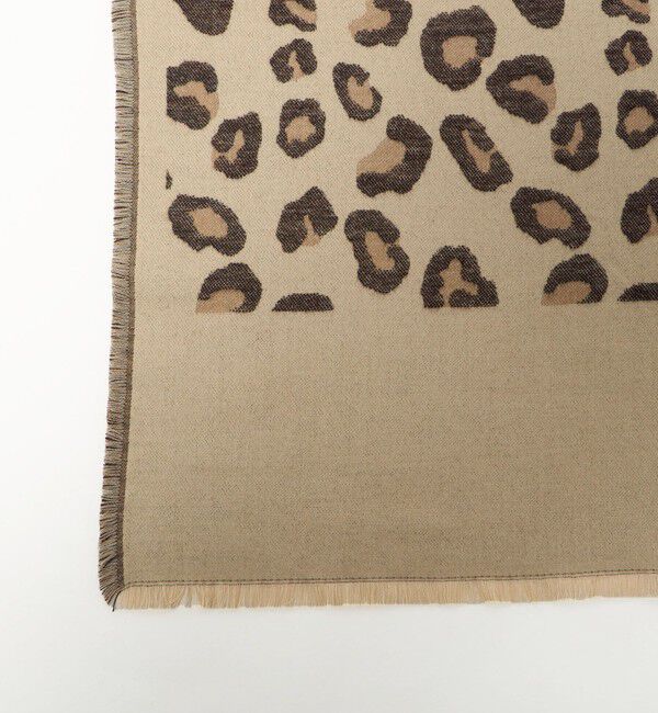 UNITED ARROWS green label relaxing「レオパード ジャガード ストール」|ストール|