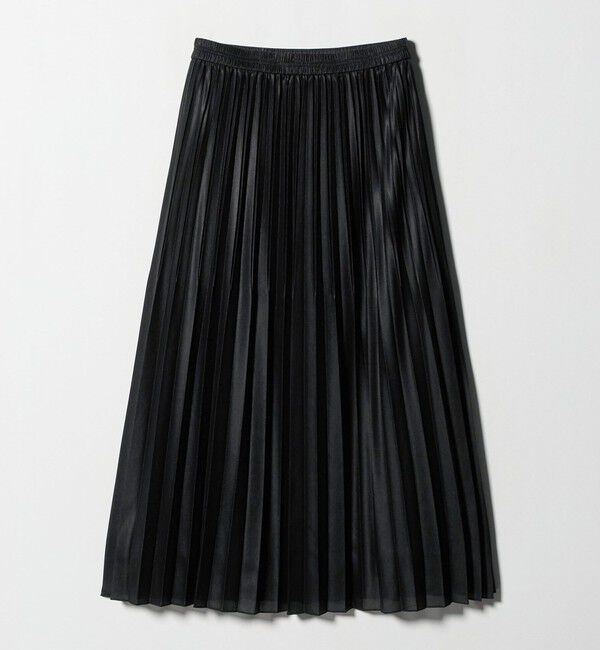 UNITED ARROWS green label relaxing「ハクプリント プリーツ スカート」|フレア|