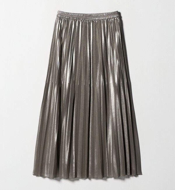 UNITED ARROWS green label relaxing「ハクプリント プリーツ スカート」|フレア|