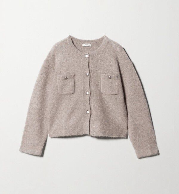 UNITED ARROWS green label relaxing「ヘアリー ニット ジャケットライク カーデイガン」|カーディガン|