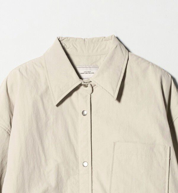 UNITED ARROWS green label relaxing「ライト パデット シャツ」|シャツ・ブラウス|