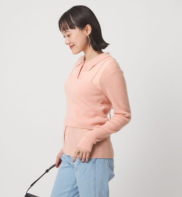 UNITED ARROWS green label relaxing「ポロニット カーディガン &times; ビスチェ ニット セット」|ニット・セーター|