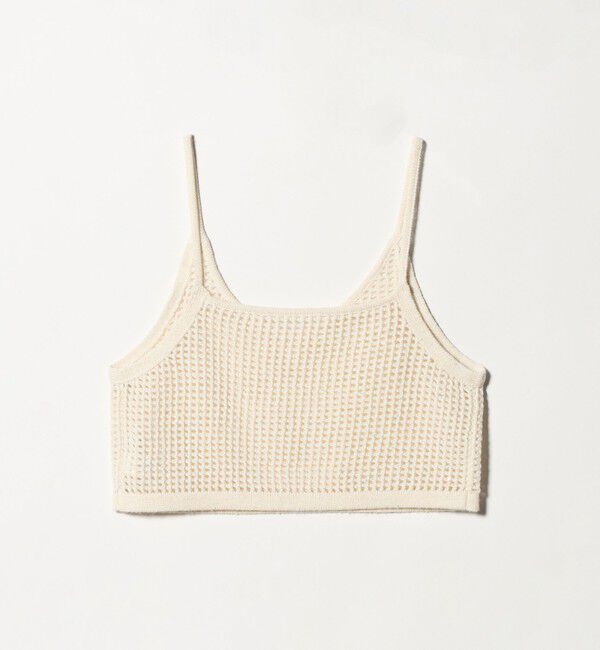 UNITED ARROWS green label relaxing「スパンコール ニット 2WAY キャミソール ウォッシャブル」|ベスト・ジレ|