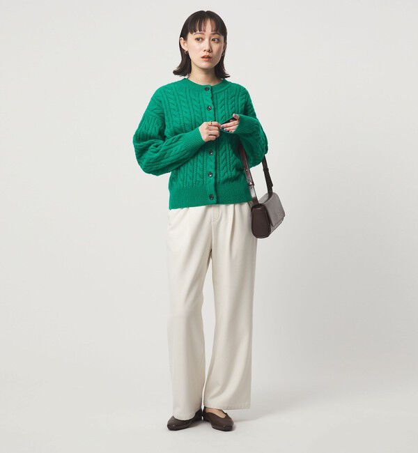 UNITED ARROWS green label relaxing「ゴールバーン 2WAY ニット カーディガン」|カーディガン|