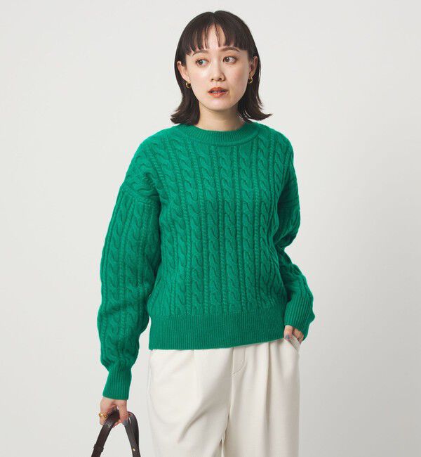 UNITED ARROWS green label relaxing「ゴールバーン 2WAY ニット カーディガン」|カーディガン|