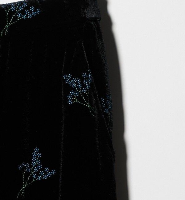 UNITED ARROWS green label relaxing「ベロア シシュウ パンツ」|その他|