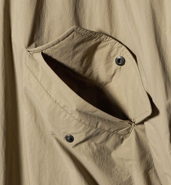 UNITED ARROWS green label relaxing「A+ ナイロン パデット モッズ スタンド コート -撥水・保温-」|ミリタリー・モッズコート|