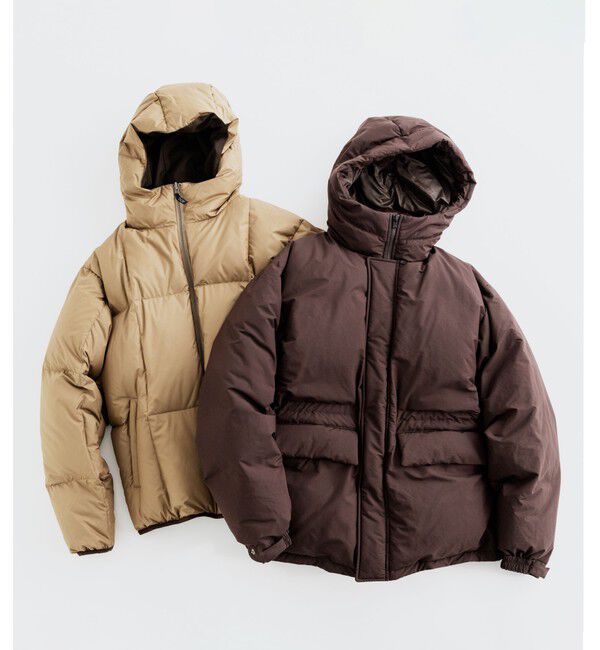 UNITED ARROWS green label relaxing「【別注】＜TAION＞リバーシブル ダウン フーディ ジャケット」|ダウン|