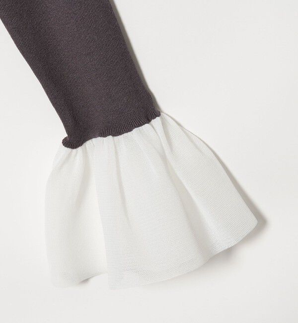 EMMEL REFINES「＜EMMEL REFINES＞EM HW マルチボタン ソデボリューム ニット」|ニット・セーター|