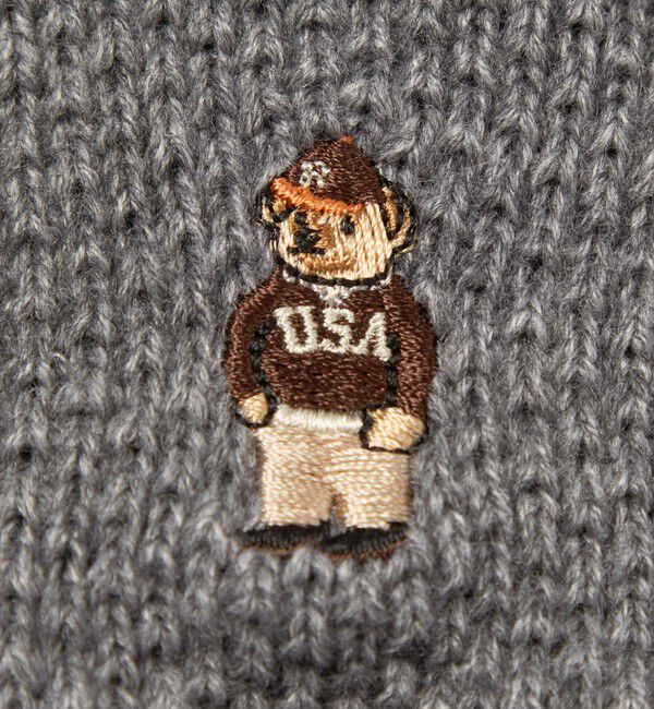 UNITED ARROWS green label relaxing「【別注】＜INFIELDER DESIGN＞ベアー ニット グローブ -タッチスクリーン-」|手袋|