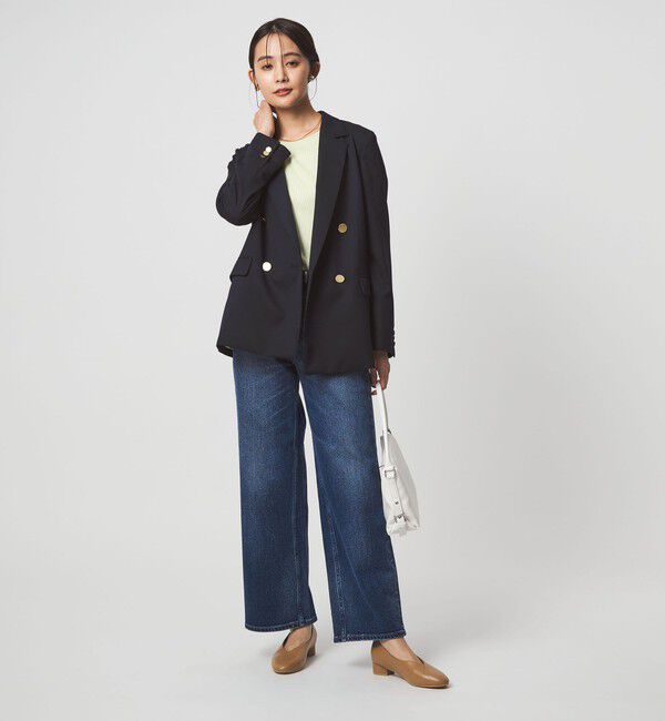 UNITED ARROWS green label relaxing「［size SHORTあり］Greed グリード ダブル ジャケット ウォッシャブル」|テーラードジャケット|