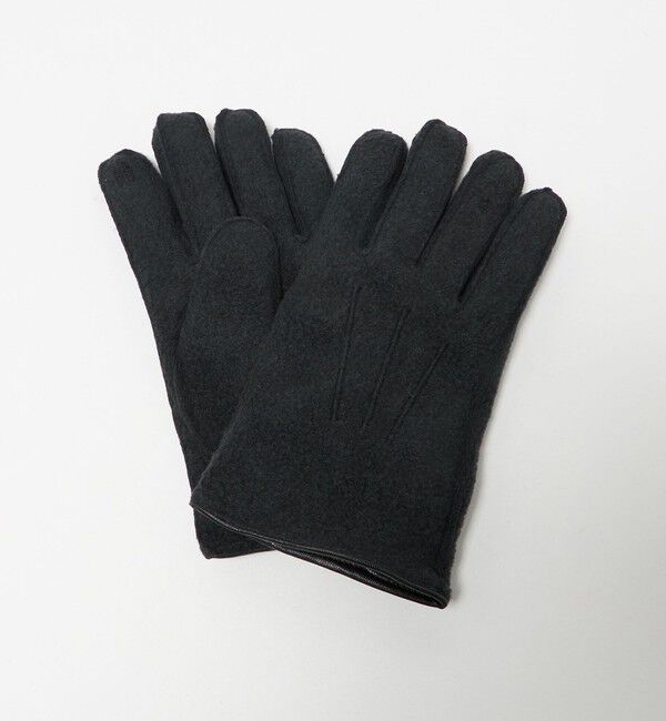 UNITED ARROWS green label relaxing「ウォッシャブル フリース グローブ 手袋 -スマートフォン対応-」|手袋|