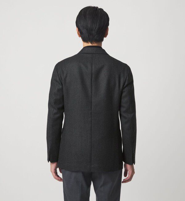 UNITED ARROWS green label relaxing「GLR CLOTH ミルドカルゼ 2B RG ジャケット」|テーラードジャケット|