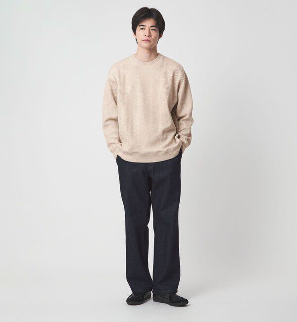 UNITED ARROWS green label relaxing「メランジ ダブルフェイス クルーネック カットソー」|Tシャツ・カットソー|