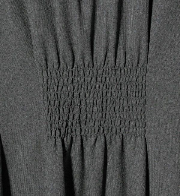 UNITED ARROWS green label relaxing「ウールライク バンドカラータック ワンピース」|ワンピース|