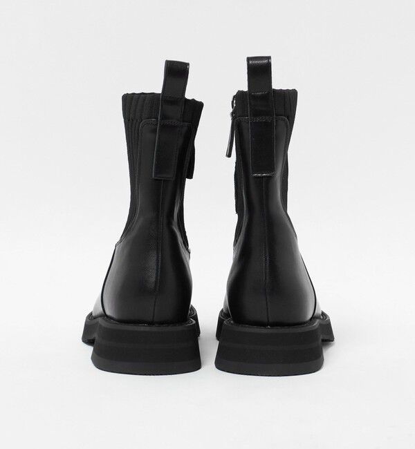 UNITED ARROWS green label relaxing「ストレッチ ショートブーツ / サイドゴア 撥水」|ロングブーツ|