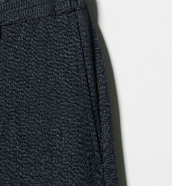 UNITED ARROWS green label relaxing「A+ ポリエステルツイード スタンダード イージー スラックス -ウォッシャブル・ストレッチ-」|スラックス|