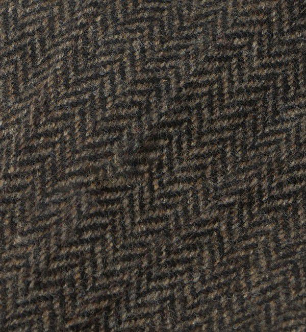 UNITED ARROWS green label relaxing「MOON ムーン ヘリンボーン&times;レザー グローブ -タッチパネル対応-」|手袋|