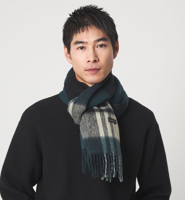 UNITED ARROWS green label relaxing「GLR リバーシブル マフラー」|マフラー|