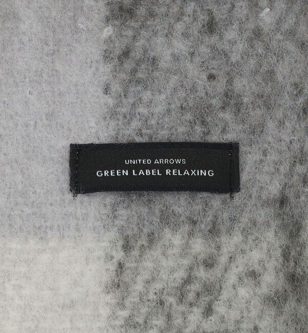 UNITED ARROWS green label relaxing「GLR ブラッシュド ブロック マフラー」|マフラー|
