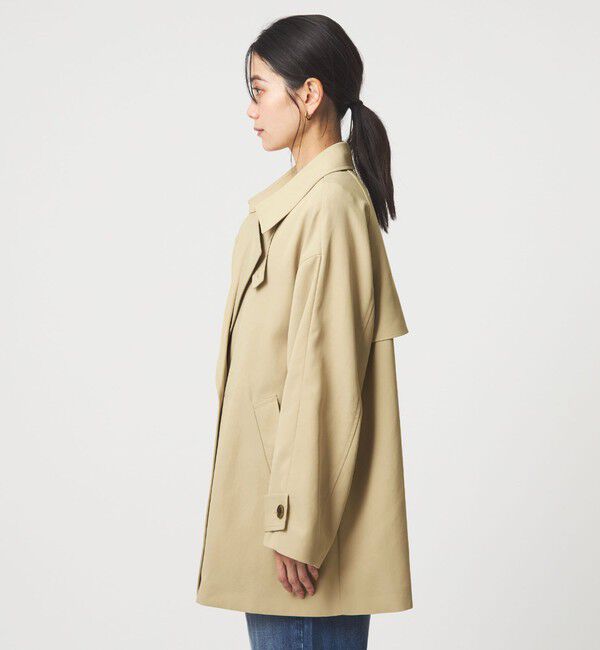 UNITED ARROWS green label relaxing「［size SHORTあり］ミドル トレンチ コート 撥水」|トレンチコート|