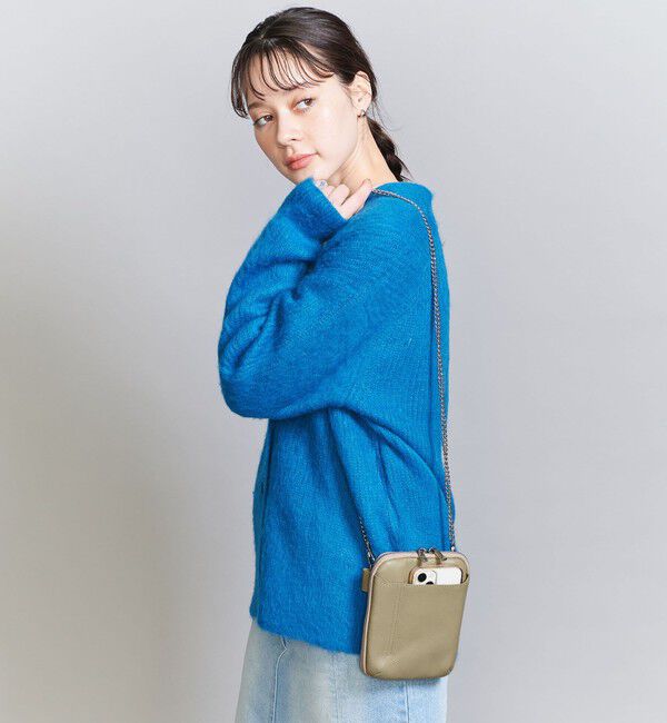 BEAUTY&YOUTH UNITED ARROWS「レザー ジップ ショルダーバッグ -2WAY-」|ショルダー・メッセンジャー|