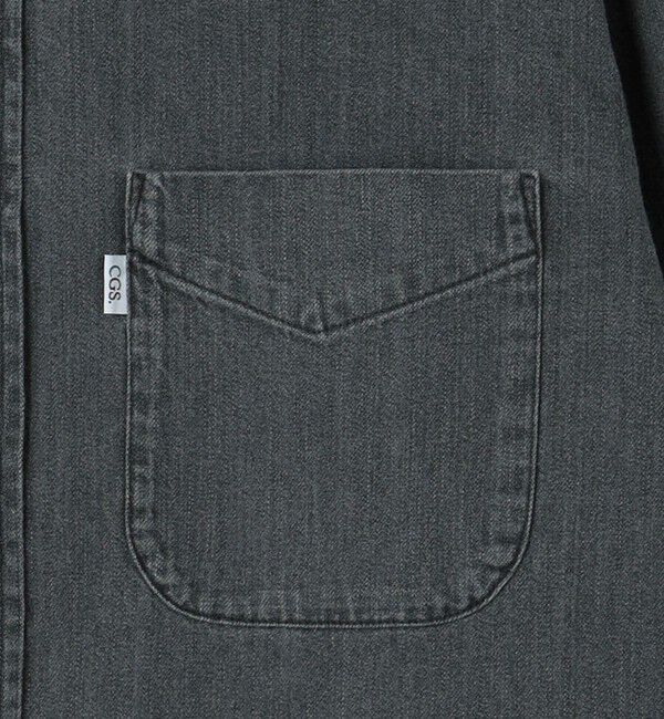 California General Store「＜CGS.＞オーガニック コットン デニム A.N レギュラーカラー シャツ」|シャツ・ブラウス|
