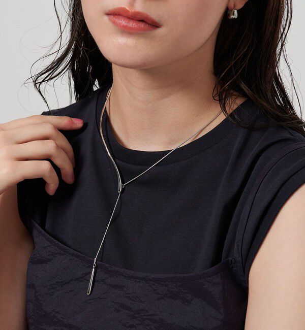 BEAUTY&YOUTH UNITED ARROWS「メタル ユニーク スライドネックレス」|ネックレス|