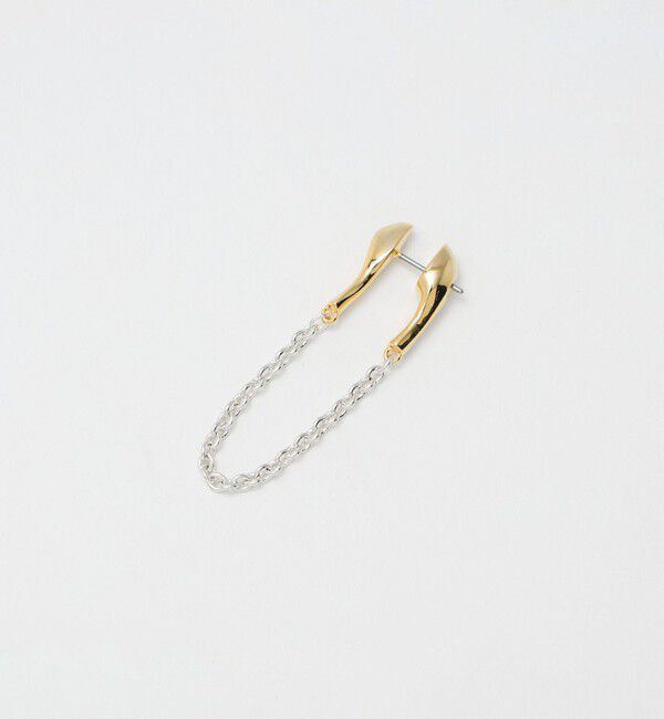 BEAUTY&YOUTH UNITED ARROWS「【別注】＜LAPUIS＞Nuance chain ピアス」|ピアス|
