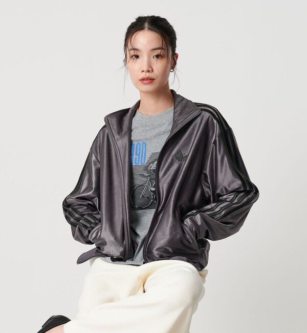 BEAUTY&YOUTH UNITED ARROWS「＜adidas Originals＞ファイヤーバード メタリックトラックトップ」|カーディガン|MD.GRAY