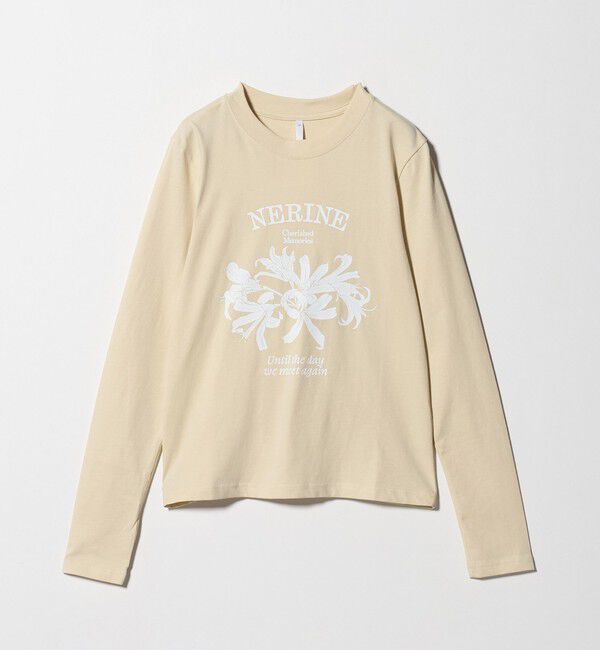 BEAUTY&YOUTH UNITED ARROWS「【別注】＜WAVE UNION＞プリントロングスリーブTシャツ」|Tシャツ・カットソー|