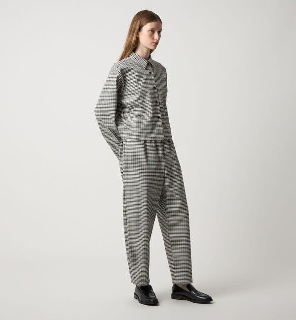 STEVEN ALAN「＜Steven Alan＞ハウンドトゥース シャツ」|シャツ・ブラウス|