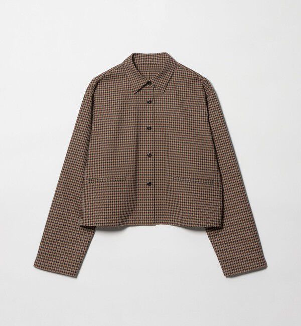 STEVEN ALAN「＜Steven Alan＞ハウンドトゥース シャツ」|シャツ・ブラウス|