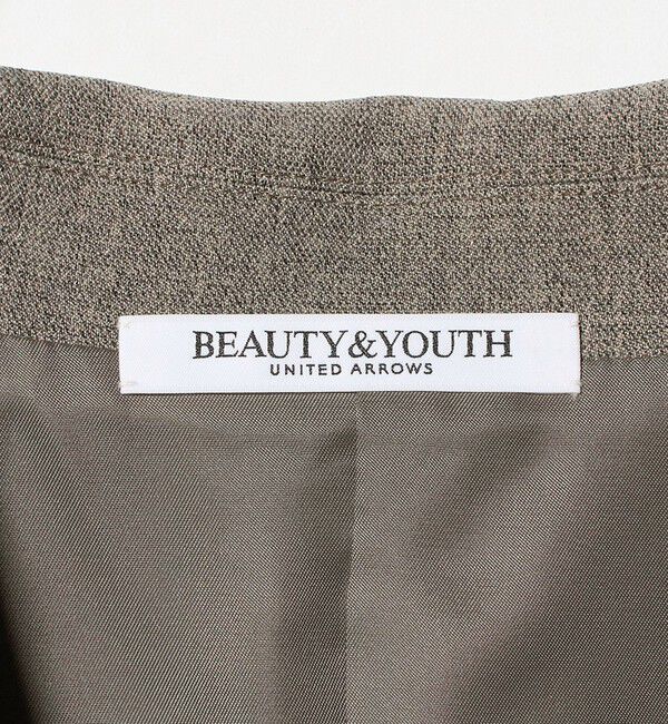BEAUTY&YOUTH UNITED ARROWS「ポリエステルブレンド ダブルジャケット」|テーラードジャケット|