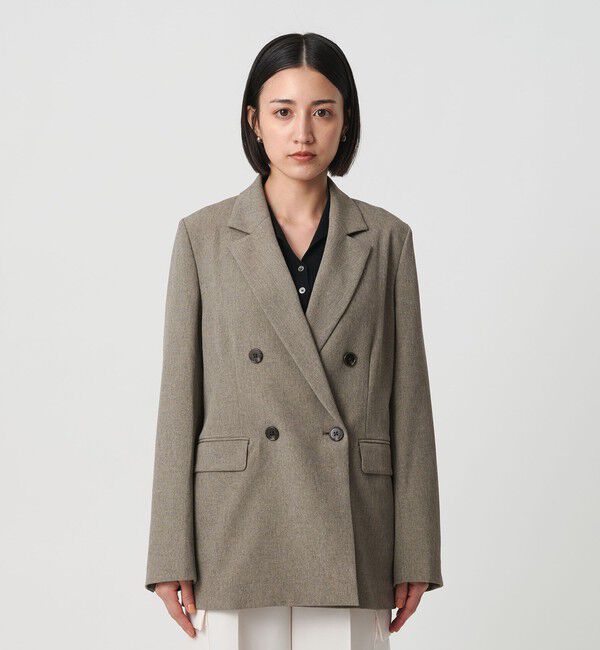 BEAUTY&YOUTH UNITED ARROWS「ポリエステルブレンド ダブルジャケット」|テーラードジャケット|