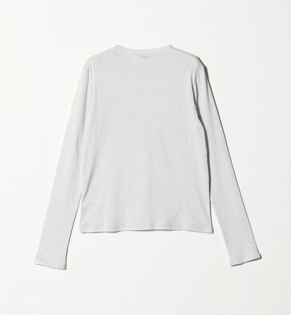 STEVEN ALAN「＜Steven Alan＞ラメ ジャージー ロングスリーブ プルオーバー」|Tシャツ・カットソー|