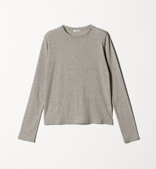 STEVEN ALAN「＜Steven Alan＞ラメ ジャージー ロングスリーブ プルオーバー」|Tシャツ・カットソー|