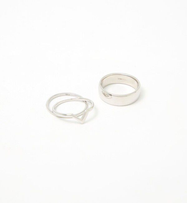 BEAUTY&YOUTH UNITED ARROWS「＜by Preek＞3SET BOLD リング」|リング|SILVER