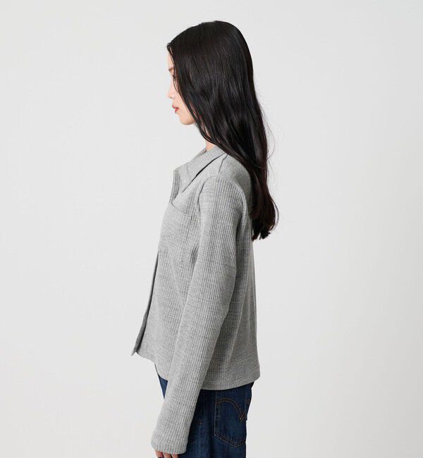 BEAUTY&YOUTH UNITED ARROWS「コットン リブハイネックカーディガン ウォッシャブル」|カーディガン|