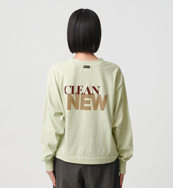 BEAUTY&YOUTH UNITED ARROWS「【別注】＜Americana＞ロゴロングスリーブTシャツ」|Tシャツ・カットソー|