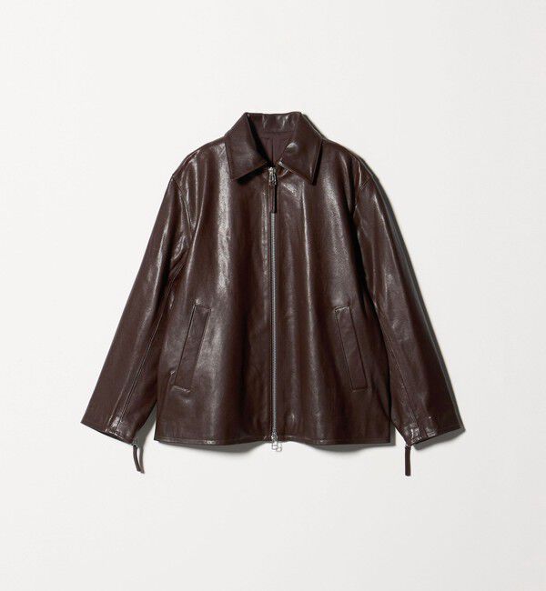 BEAUTY&YOUTH UNITED ARROWS「シープレザー フロントジップ ジャケット」|その他|