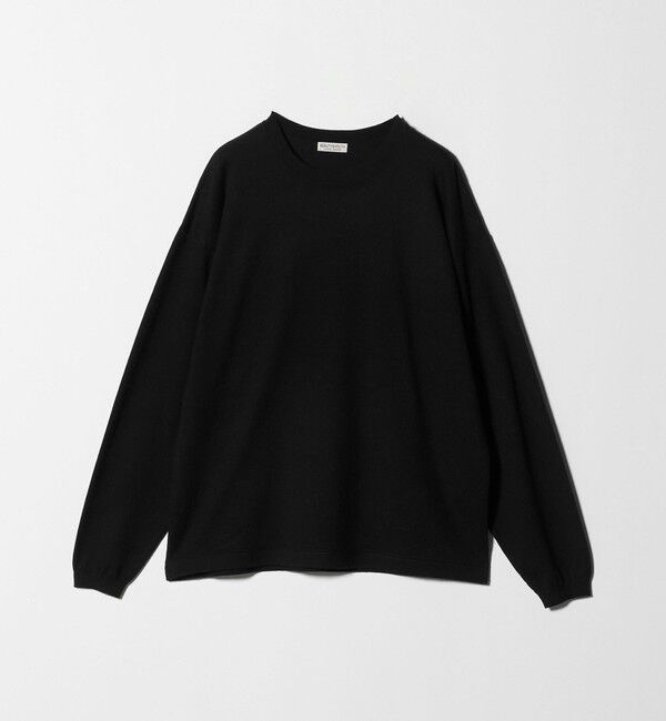 BEAUTY&YOUTH UNITED ARROWS「コットン カシミヤ ブレンド ロングスリーブ Tシャツ」|ニット・セーター|