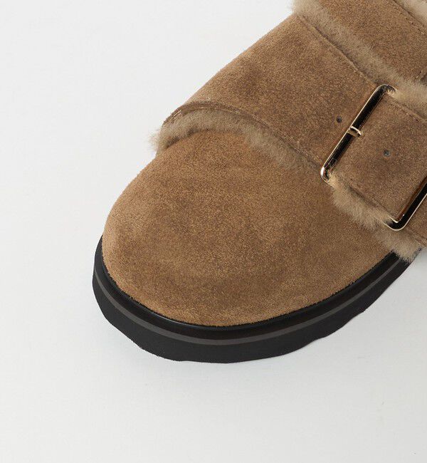 BEAUTY&YOUTH UNITED ARROWS「＜MOHI...＞スエード ビッグベルト ボストンサンダル」|サンダル|